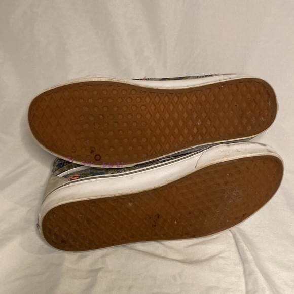 Vans Sneaker High Top suede Floral Sk8-Hi Men's size 10  Women 11.5 - Picture 7 of 8